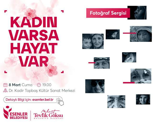 Esenler’de, Hayatı güzelleştiren kadınlardan sergi