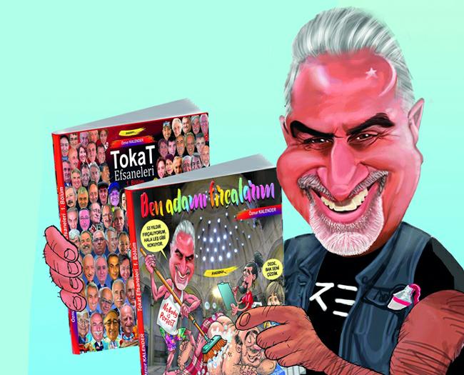 Ünlü Karikatürist Kalender’den ‘Tokat Efsaneleri”