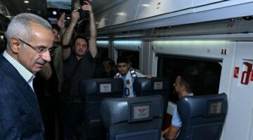Bakan Uraloğlu, “Ankara-Sivas hızlı treni 1 yaşında”