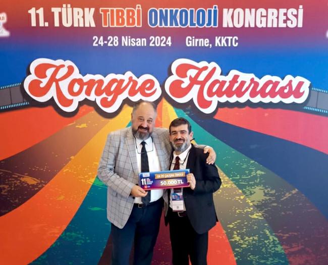 Prof. Dr. Yıldırım’a onkolojide ilaç tasarımı’nda 2. kez en iyi çalışma ödülü