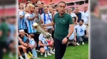 Erbaaspor’da Şampiyonluk Kupası’na yakışmayan hareketler…