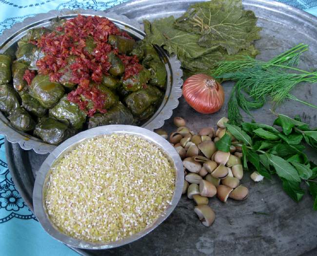 Tokat usulü, Ünlü bakla dolması