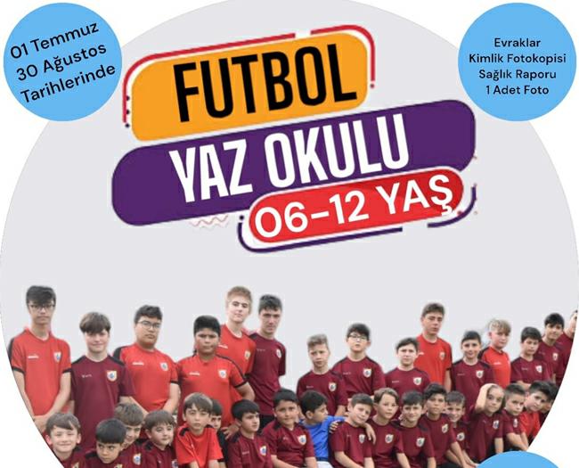 Niksar Belediyespor Futbol Yaz Okulu kayıtları başladı