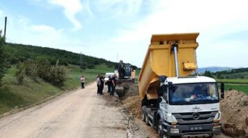 Almus’ta grup yolların bakım ve onarım çalışması tamamlandı