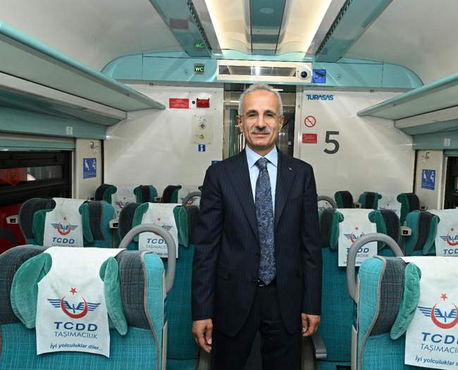 Bakan Uraloğlu, “İstanbul-Sivas YHT Hattı’nde bir ayda 55 bin yolcu taşındı”