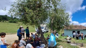 Erbaa’da Kesağan Baba Türbesi’nde aşırı yoğunluk
