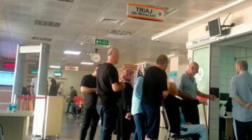 Tokat Devlet Hastanesi’nde tedavi bekleyenler kuyruğu