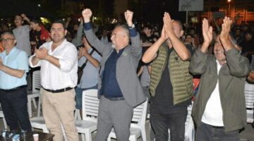 Zileliler, Avusturya-Türkiye maçını açık havada coşkuyla izledi