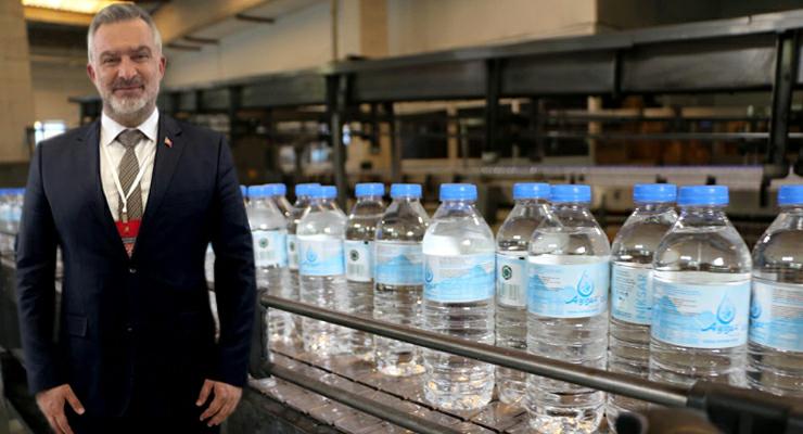Niksar Ayvaz Su Fabrikası’nda üretim tüm hızıyla devam ediyor
