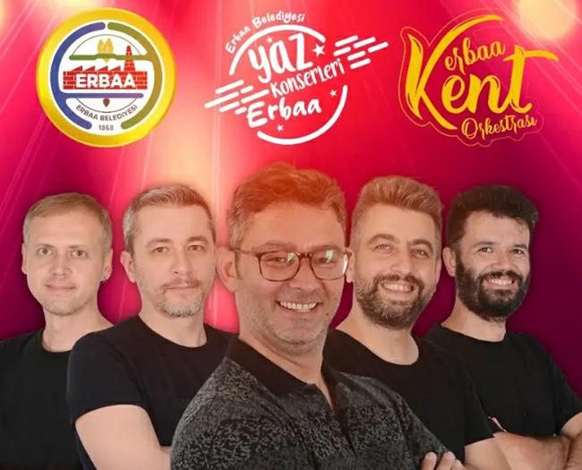 Erbaa Belediyesi, “Yaz konserlerimiz başlıyor”