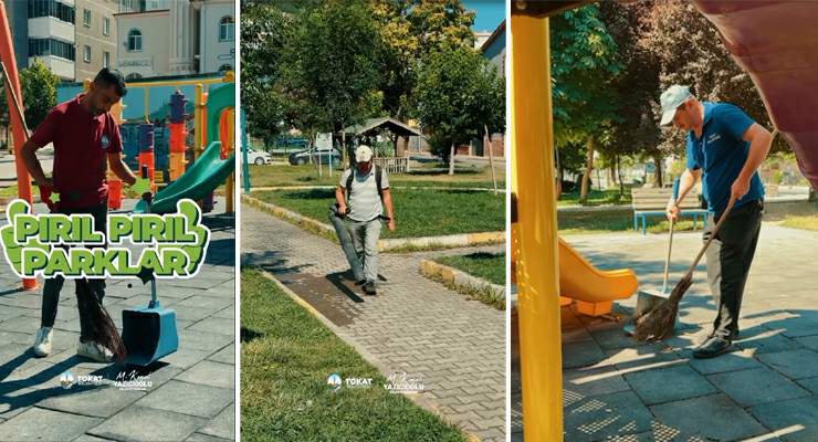 Tokat Belediyesi’nden, “Temizlik Hareketimize Sen de Katıl”