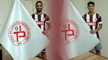 Emin Kaan Arslan ve Eren Özdemir Plevnespor’da