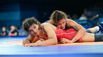 Milli güreşçimiz Nesrin Baş, ABD’li Miracle’ye 12-2 yenildi