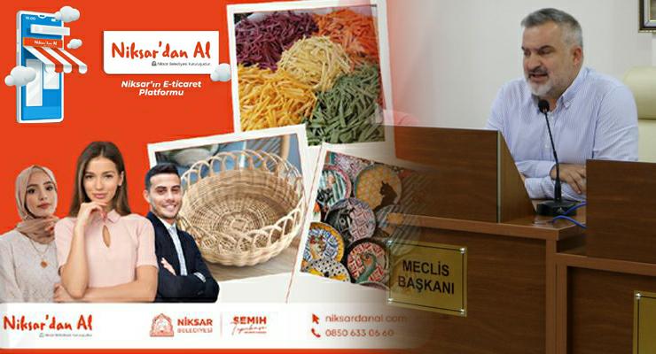 Niksar Belediyesi, “E Ticaret” alanında ilk adımlarını attı