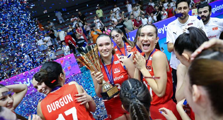 Kadın Milli takımı (U20) namağlup Avrupa Şampiyonu oldu