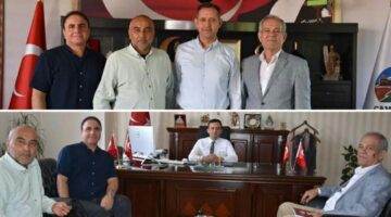 Türkiye Gazeteciler Federasyonu’ndan Çamlıyayla ziyareti