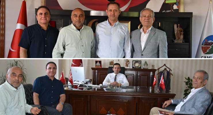 Türkiye Gazeteciler Federasyonu’ndan Çamlıyayla ziyareti