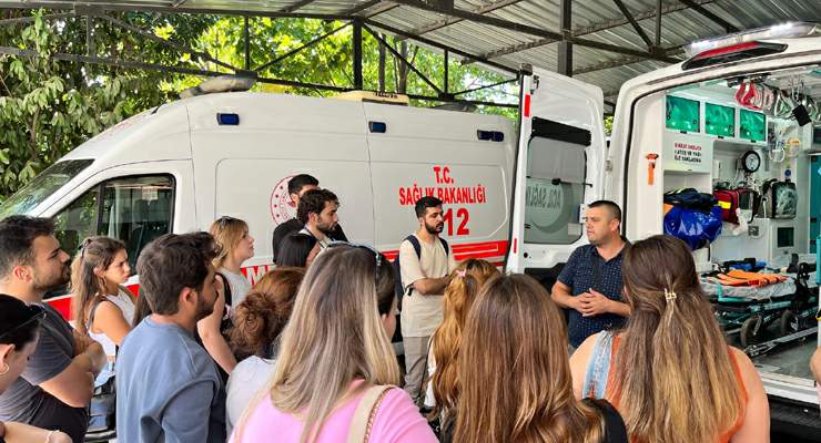 TOGÜ öğrencilerine “Acil Sağlık Hizmetleri Eğitimi”