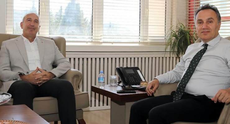 DOKAP Başkanı Hakan Gültekin’den Rektör Yılmaz’a ziyaret