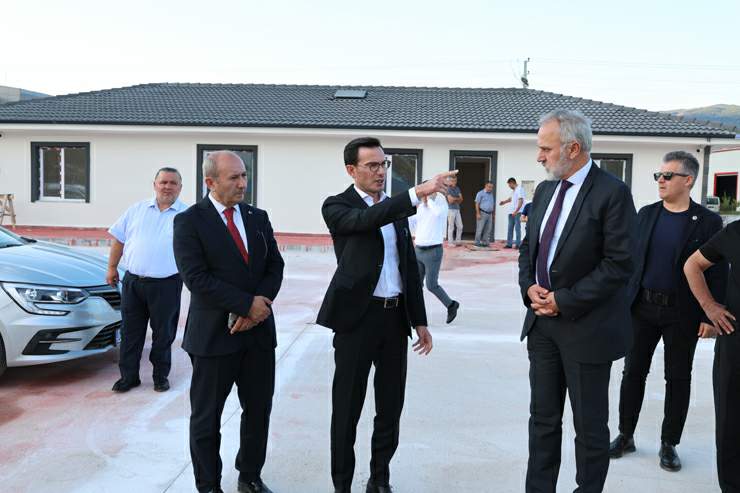 Mezarlıklar Müdürlüğü yeni yerinde hizmet vermeye hazırlanıyor
