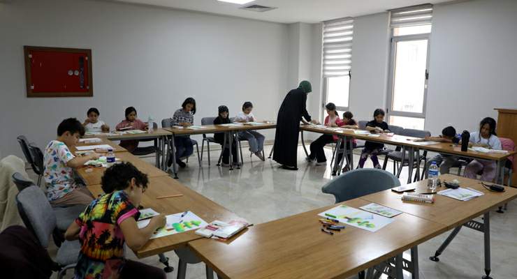 Hafta sonunun tadını sanatla çıkarttılar