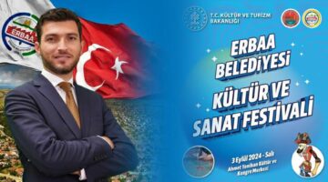 Erbaa Belediyesi’nden, Kültür ve Sanat Festivali’ne davetiye