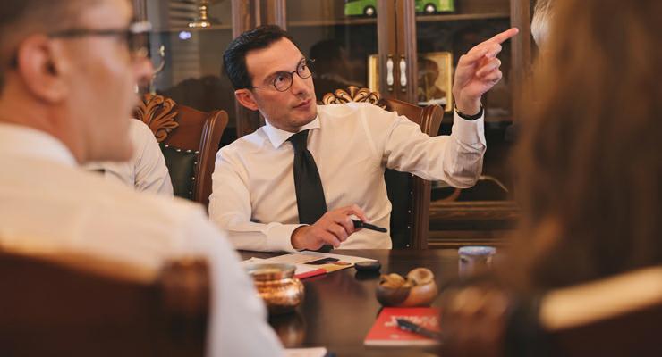 Başkan Yazıcıoğlu, İller Bankası Bölge Müdürlüğü’nde