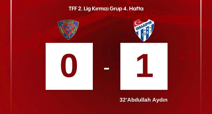 Merkür Jet Erbaaspor deplasmandan 3 puanla döndü
