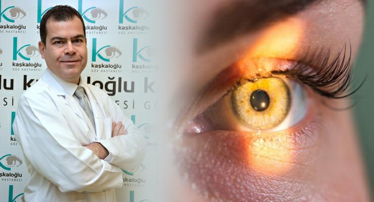 Dr. Erakgün, “Sarı noktaya göz içi mercek tedavisi”