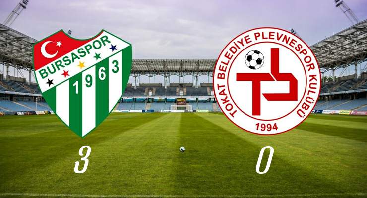 Bursaspor 3 – 0 Tokatspor