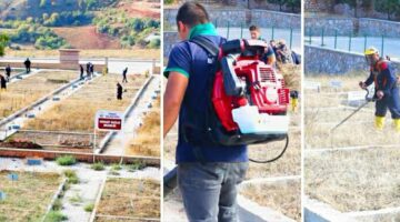 Tokat’ta tüm mezarlıklar baştan sona temizleniyor