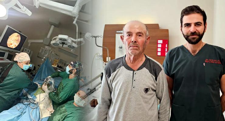 Erbaa Devlet Hastanesi’nde ilk kapalı bel fıtığı ameliyatı gerçekleştirildi