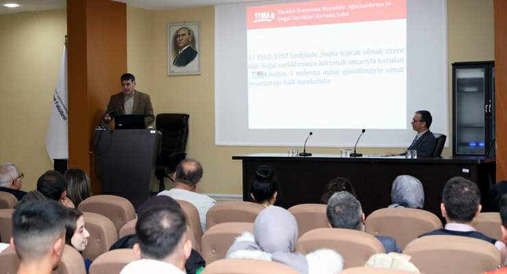 TOGÜ’de “TEMA’mız Su” konferansı düzenlendi