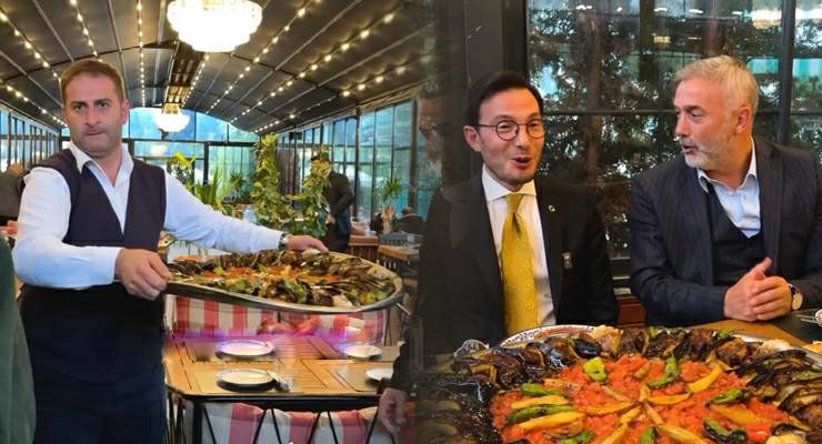 Trabzonspor’un efsanevi bombacısı Hami Mandıralı, Tokat Kebabı’na bayıldı