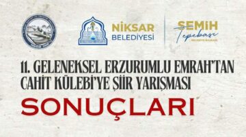 11. “Erzurumlu Emrah’tan Cahit Külebi’ye Şiir Yarışması” sonuçlandı