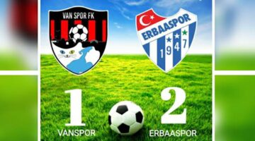 Erbaaspor deplasmanda Vanspor’u devirdi