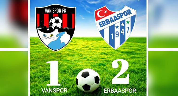 Erbaaspor deplasmanda Vanspor’u devirdi