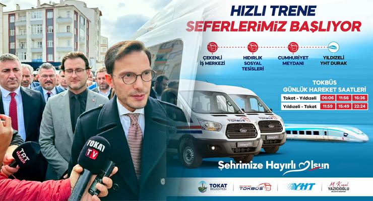 TOKBÜS günlük hareket saatleri duyuruldu!