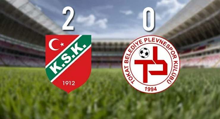 Tokat Belediye Plevnespor, Lider Karşıyaka’ya 2-0 mağlup oldu