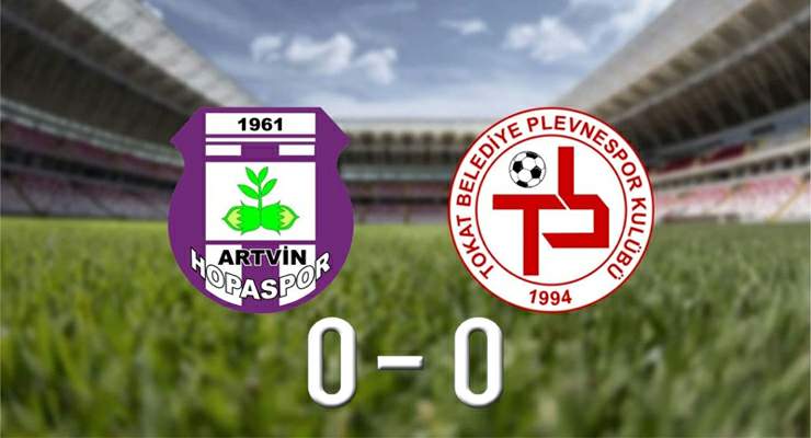Tokatspor, Artvin Hopaspor deplasmanından 1 puanla dönüyor