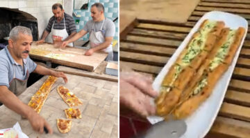 Pazar günlerinin vazgeçilmez klasiği, “Tokat Pidesi”
