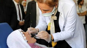 Tokat Gaziosmanpaşa Üniversitesi’nden Necip Köyü’nde diş taramaları yapıldı