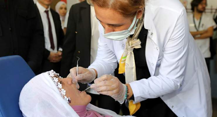 Tokat Gaziosmanpaşa Üniversitesi’nden Necip Köyü’nde diş taramaları yapıldı