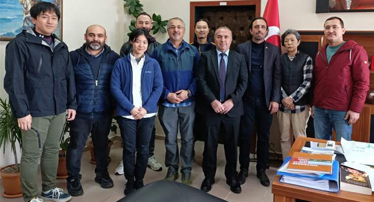 Japon Araştırmacılar ile saha çalışmaları devam ediyor