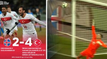 Bizim çocuklar İzlanda’da işi bitirdi