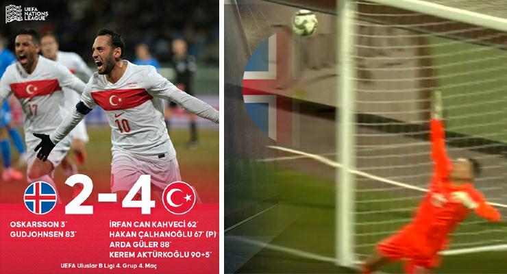 Bizim çocuklar İzlanda’da işi bitirdi