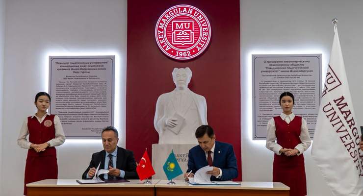 TOGÜ ile Margulan Pavlodar Üniversitesi arasında çifte diploma işbirliği