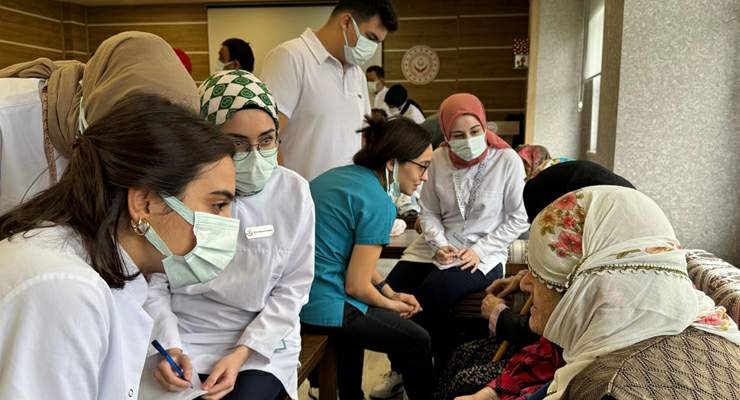 Ağız ve Diş Sağlığı taramalarının ikincisi huzurevinde gerçekleştirildi