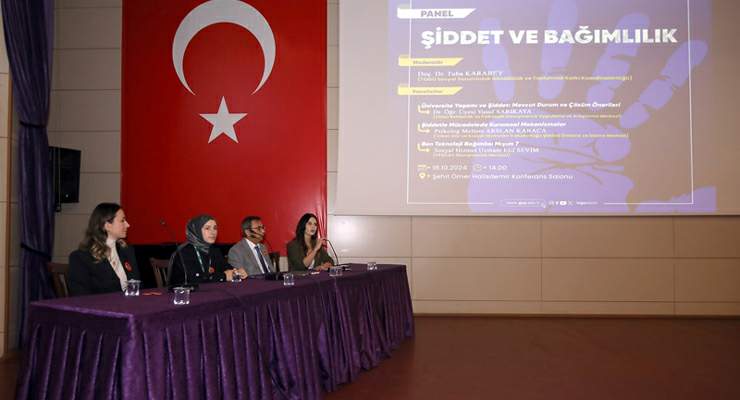 Tokat Gaziosmanpaşa Üniversitesi’nden “Şiddet ve Bağımlılık Paneli”