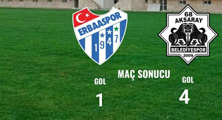 Erbaaspor 1 – 4 Aksarayspor